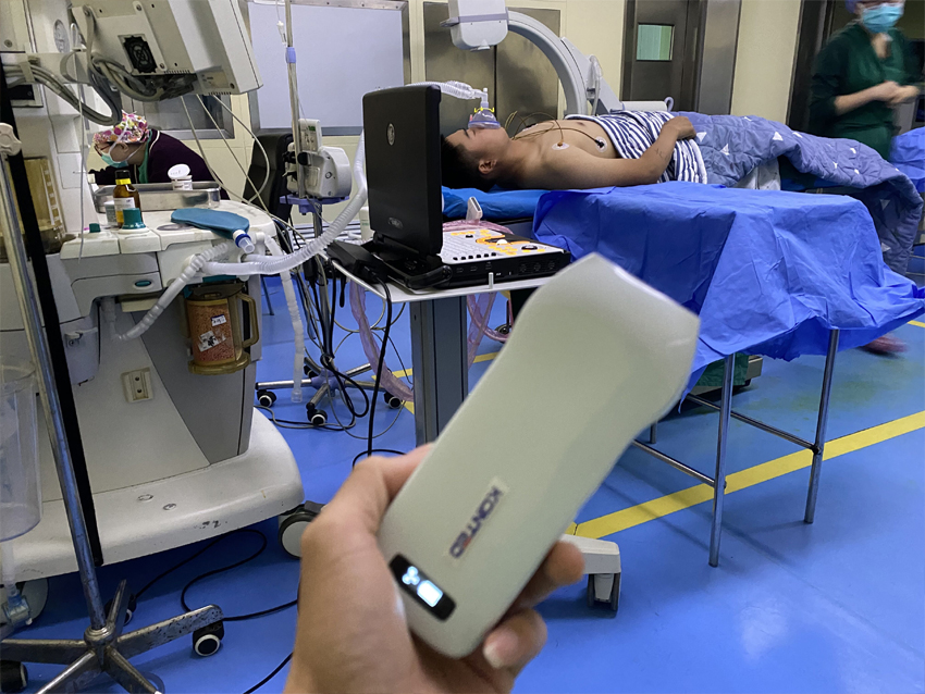 Kritik bakımda kullanılan kablosuz ultrason probu