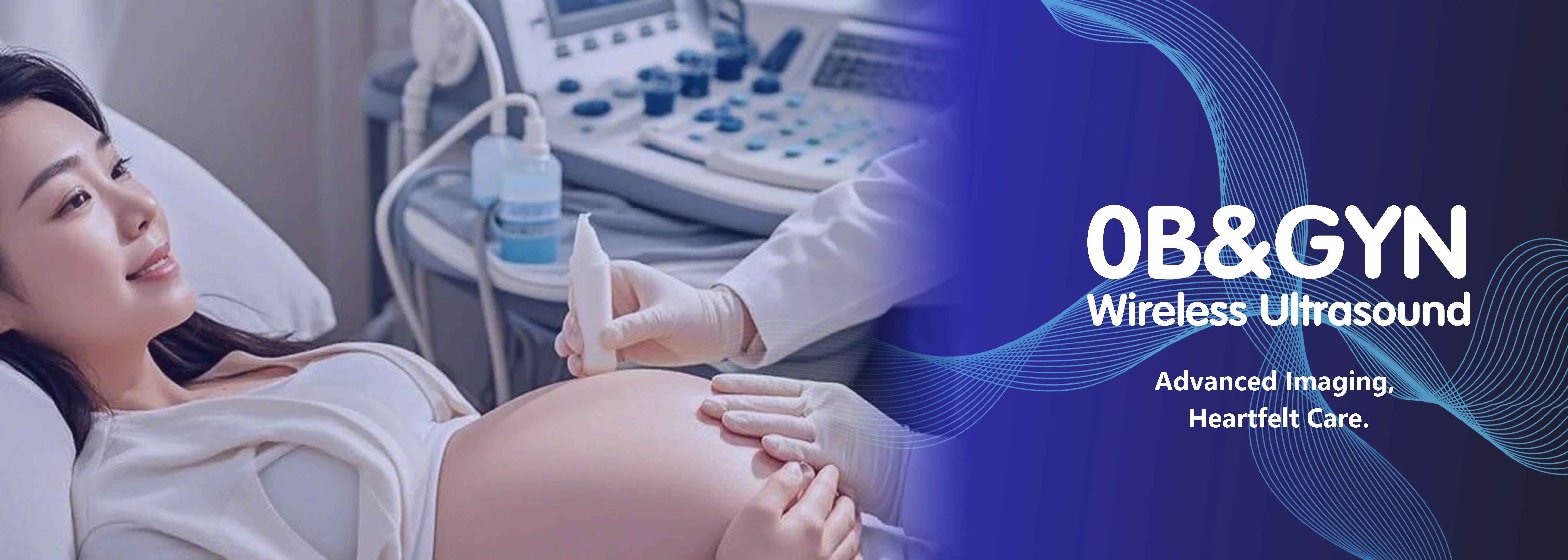 OB & GYN kablosuz ultrason